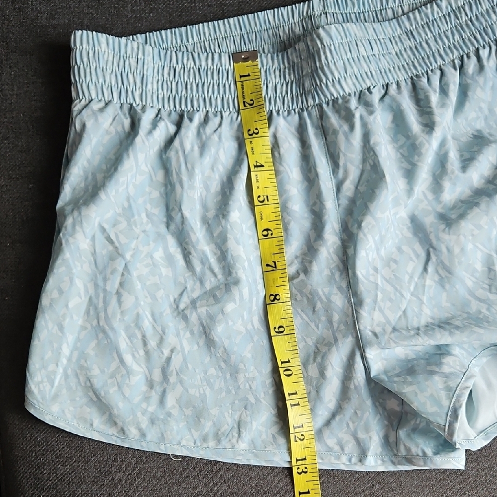 Asics Sky Blue Athletic Shorts Size Medium - Picture 9 of 9
